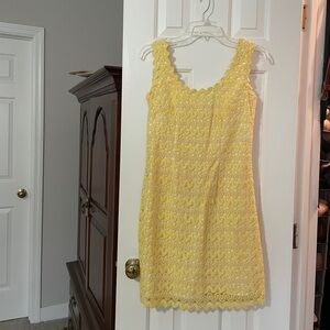 Lilly Pulitzer Yellow Dress